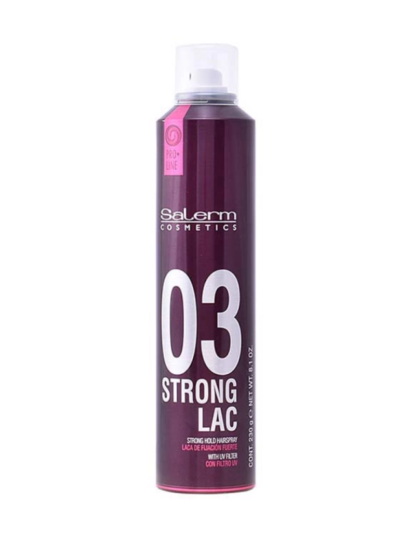 Salerm - Spray Fixação Forte Strong Lac 03 405Ml