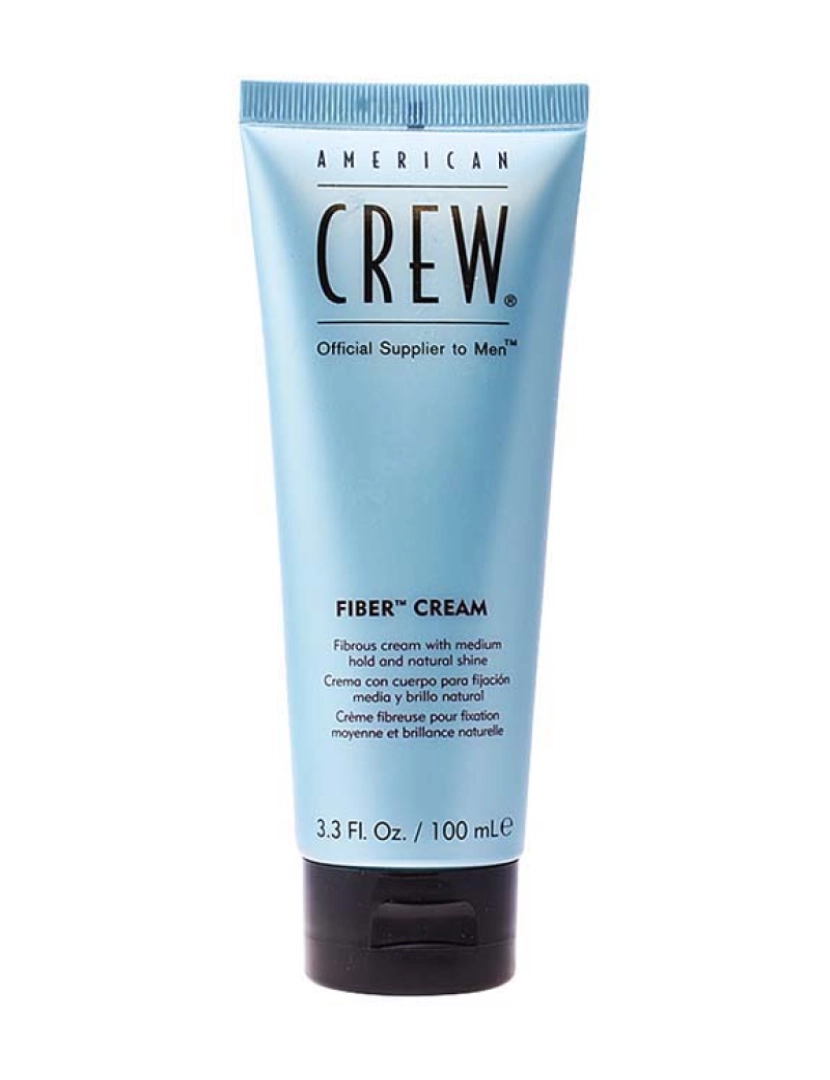 foto 1 de Fibra Creme Fixação Média Brilho Natural Fiber Creme 100Ml
