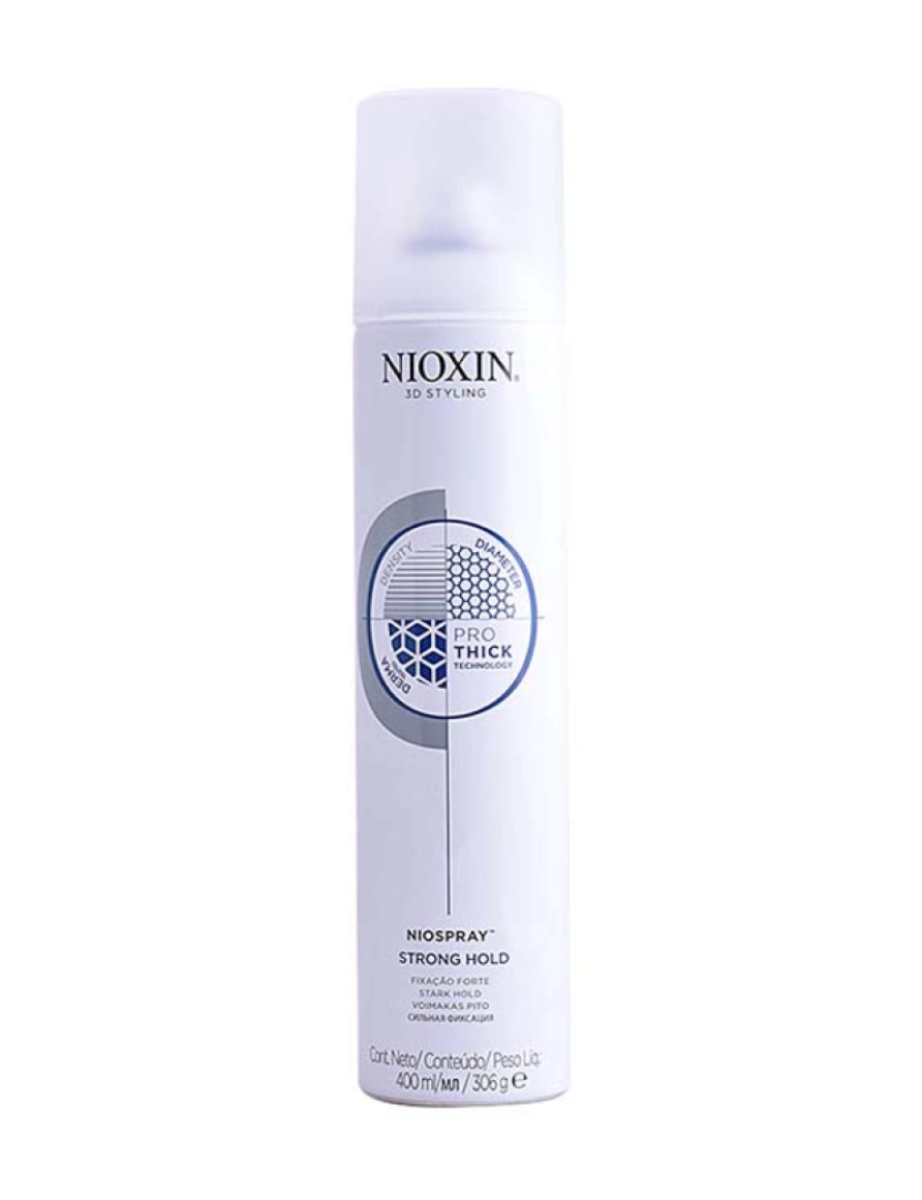 Nioxin - Niospray Fixação Forte 3D Styling 400Ml