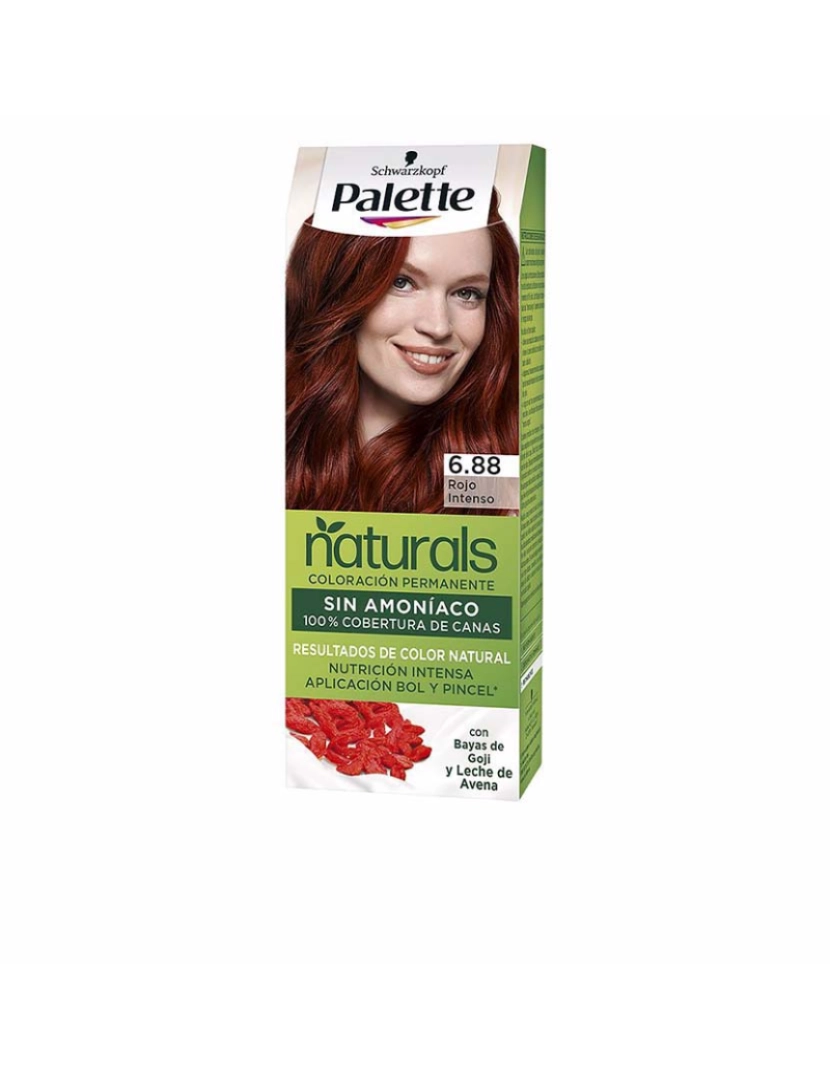 Palette - Tinta Palette Natural #6.88-rojo intenso