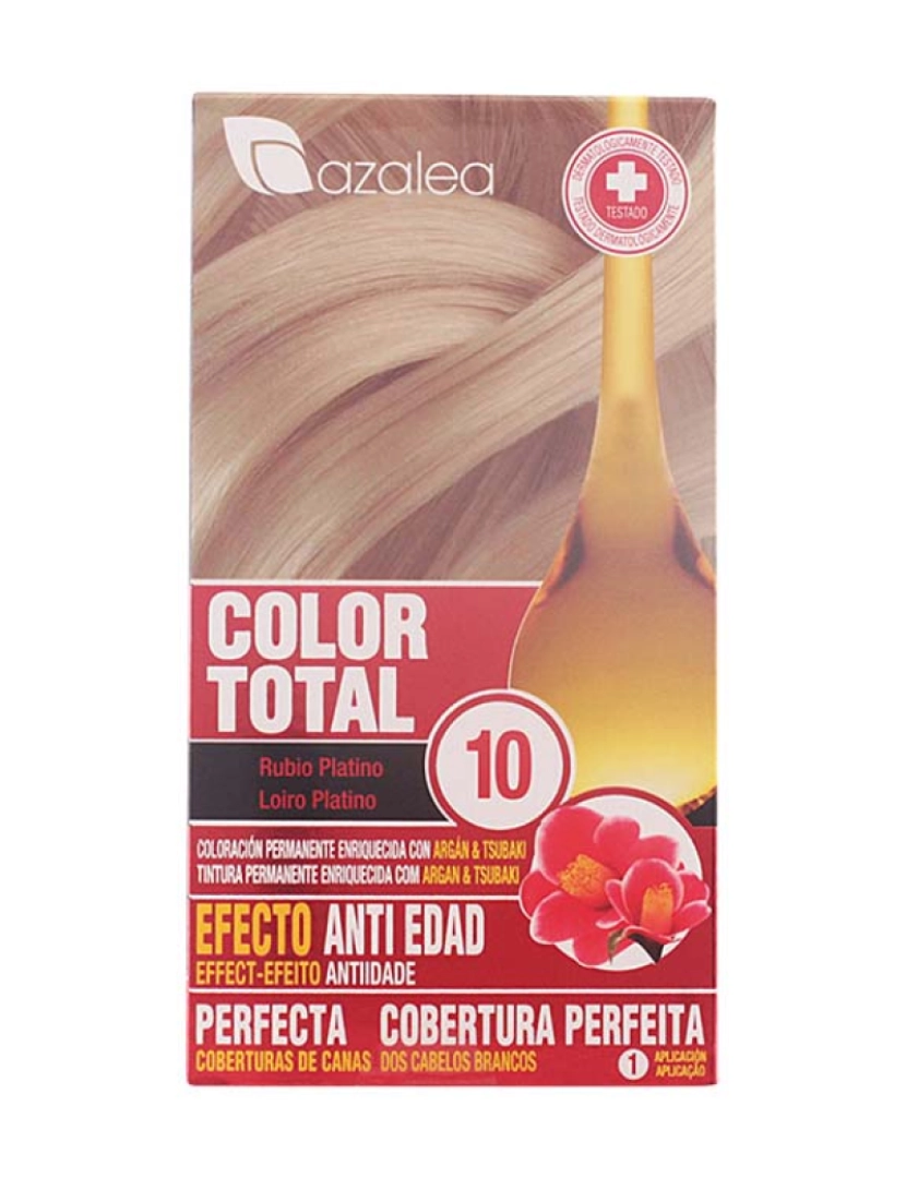 Azalea - Coloração Color Total #10-Louro Platinado