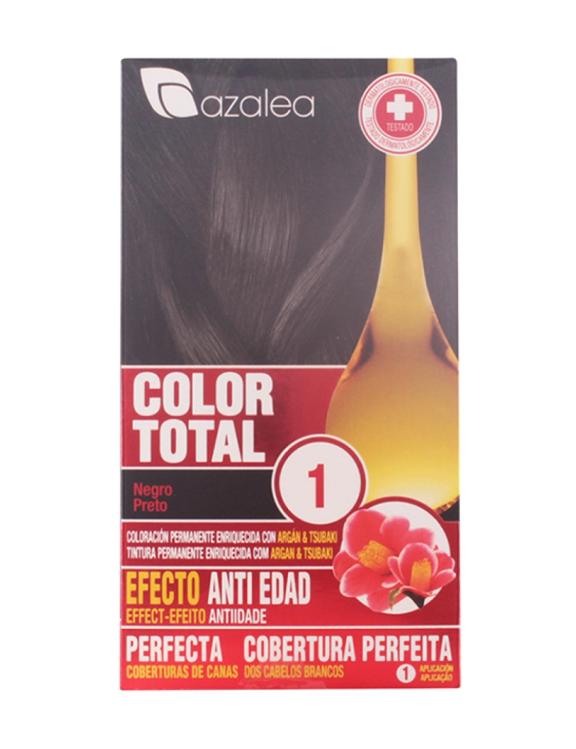 Azalea - Coloração Color Total #1-Preto