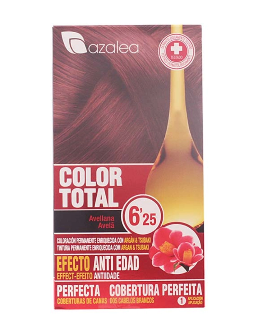 Azalea - Coloração Color Total #6,25-Avelã