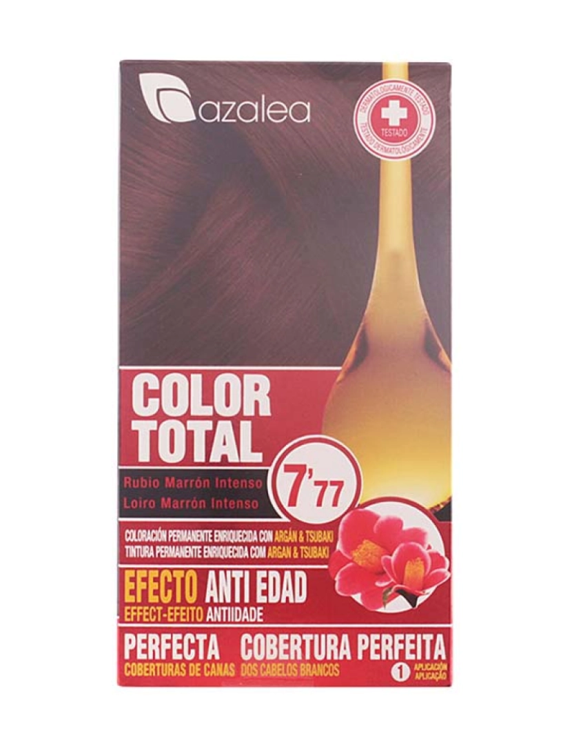 Azalea - Coloração Color Total #7,77-Louro Castanho Intenso