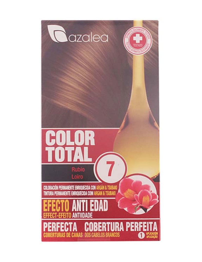 Azalea - Coloração Color Total #7-Louro 