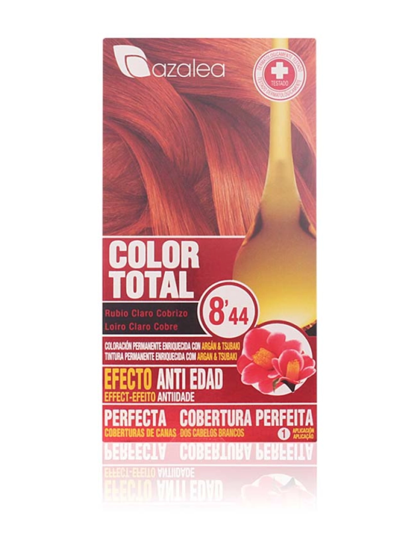 Azalea - Coloração Color Total #8,44-Louro Claro Cobre
