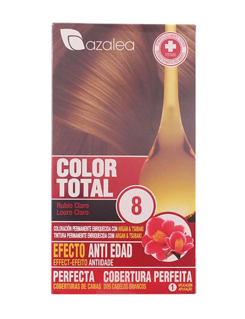 Azalea - Coloração Color Total #8-Louro Claro