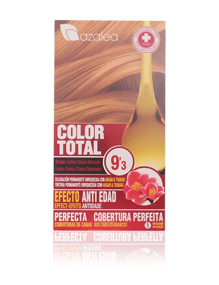 Azalea - Coloração Color Total #9,3-Louro Extra Claro Dorado