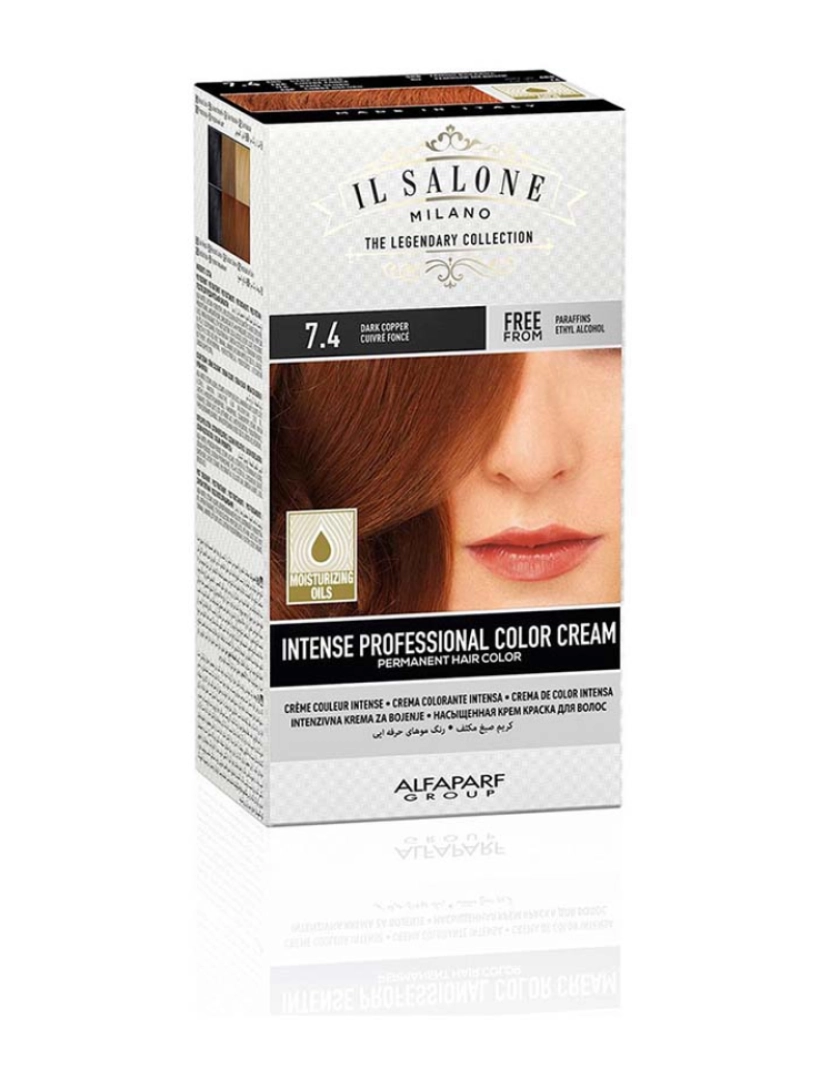 Il Salone Milano - Intense Professional Color Cream Permanent Hair Color #7.4