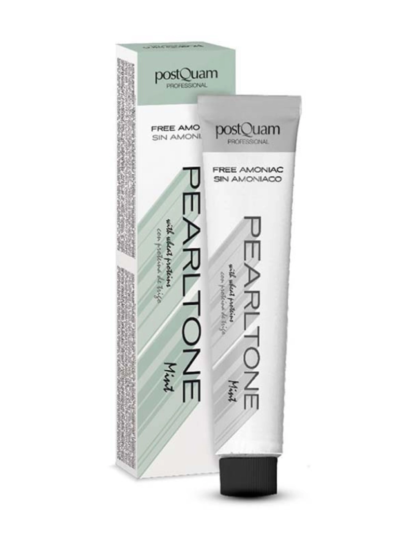 Postquam - Pearltone Hair Color Cream Free Ammonia #Mint 60 Ml