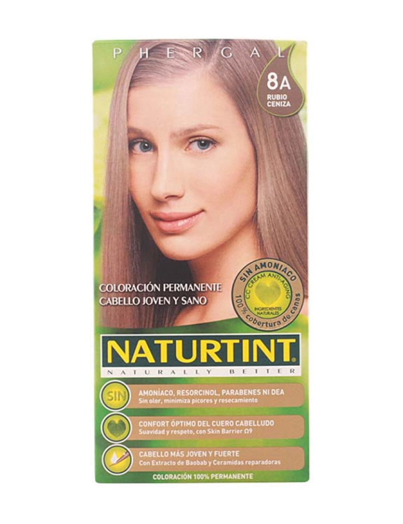 Naturtint - Coloração Naturtint #8A Louro Cinza 