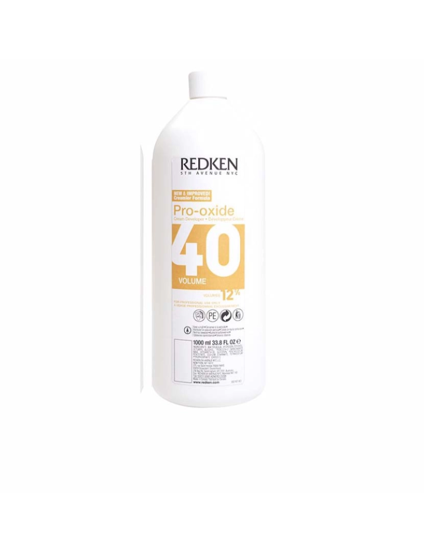 Redken - Creme Developer Pro-Oxide 40Vol 12% 1000Ml
