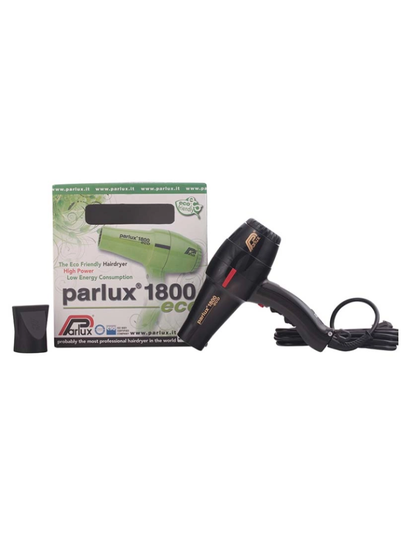Parlux - Hair Dryer 1800 Eco Edition Black