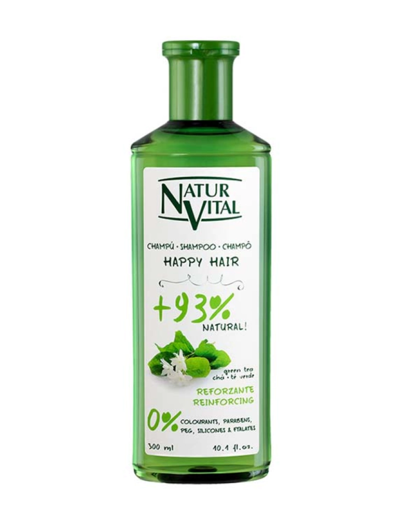 Naturaleza Y Vida - Happy Hair Fortalecimento 0% Champô 300 Ml 
