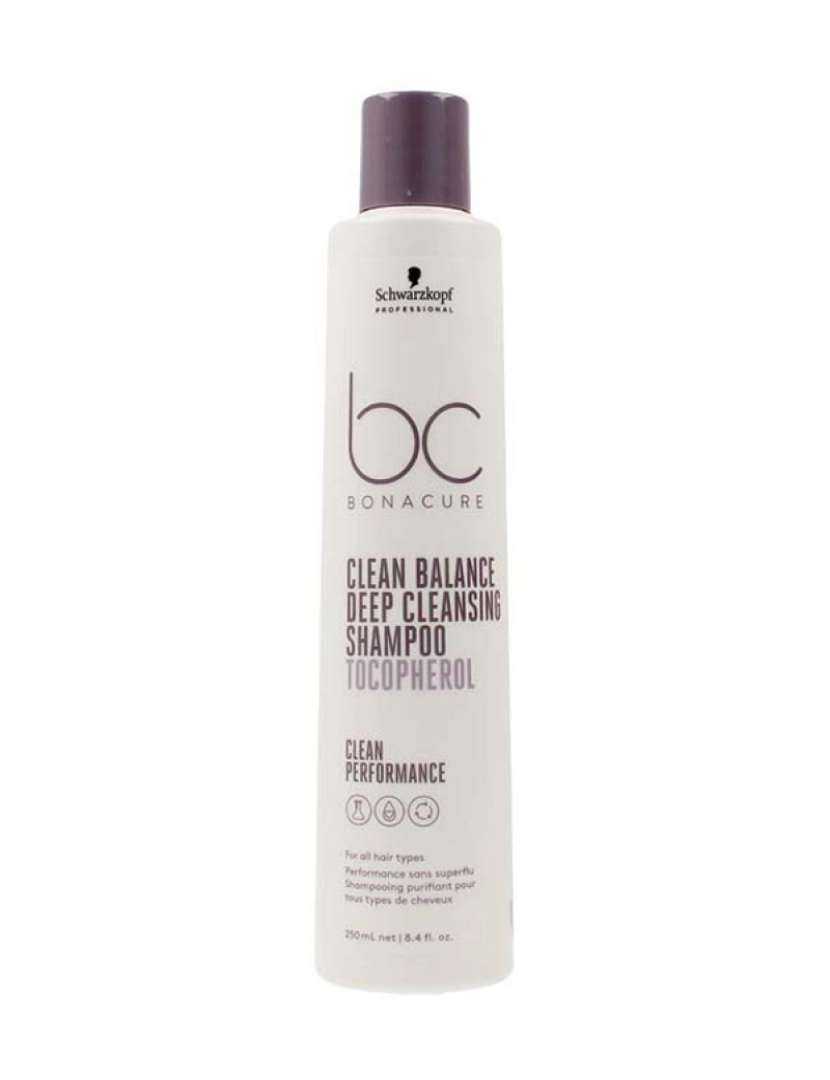 Schwarzkopf - BC CLEAN BALANCE deep cleansing shampoo 250 ml