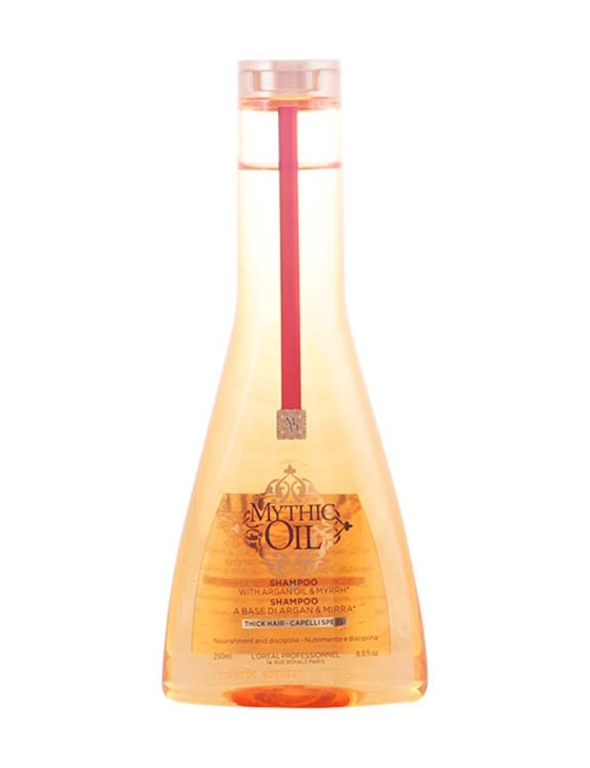 L'Oréal - Champô c/ Óleo Argão & Myrrh Cabelo Grosso Mythic Oil 250Ml