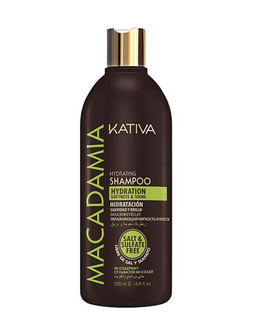 Kativa - Champô Macadamia Hydrating 500ml