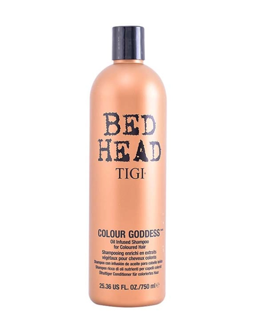 Tigi - Champô Óleo Infusão Bed Head Colour Goddess 750Ml