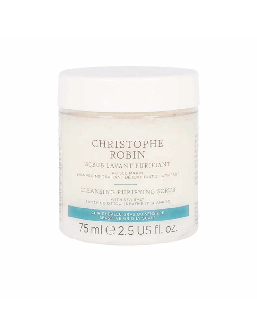 Christophe Robin - Cleansing Purifying Scrub With Sea Salt 75 Ml