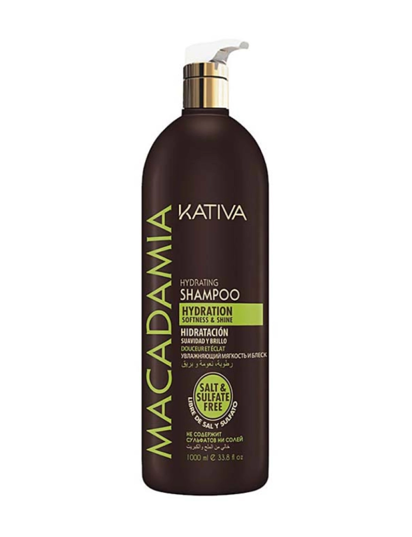 Kativa - Champô Macadamia Hydrating 1000ml