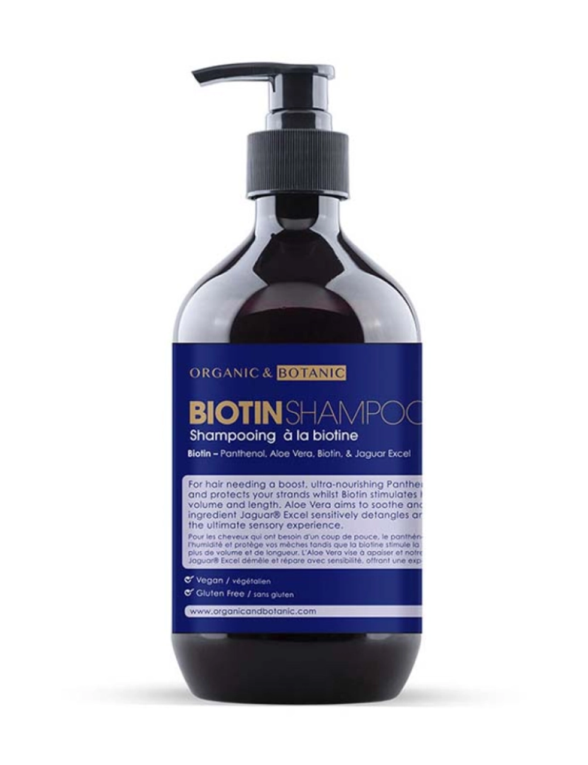 Organic & Botanic - ChampôOB Biotina  500ml
