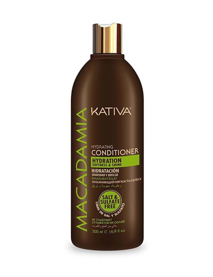 Kativa - Condicionador Macadamia Hydrating 500ml