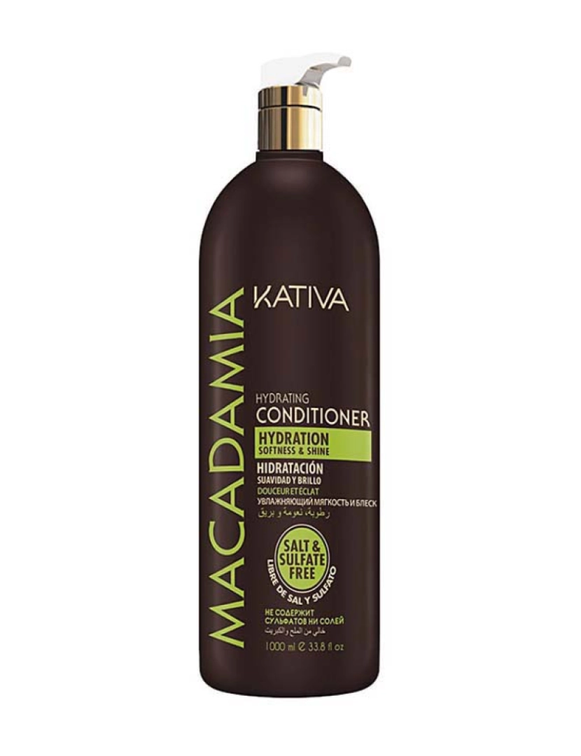 Kativa - Condicionador Macadamia Hydrating 1000ml