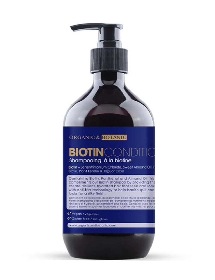 Organic & Botanic - Condicionador OB Biotina 500ml