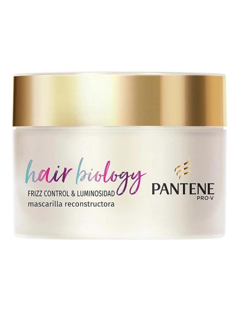 Pantene - Máscara Hair Biology Frizz & Luminosidade 160Ml