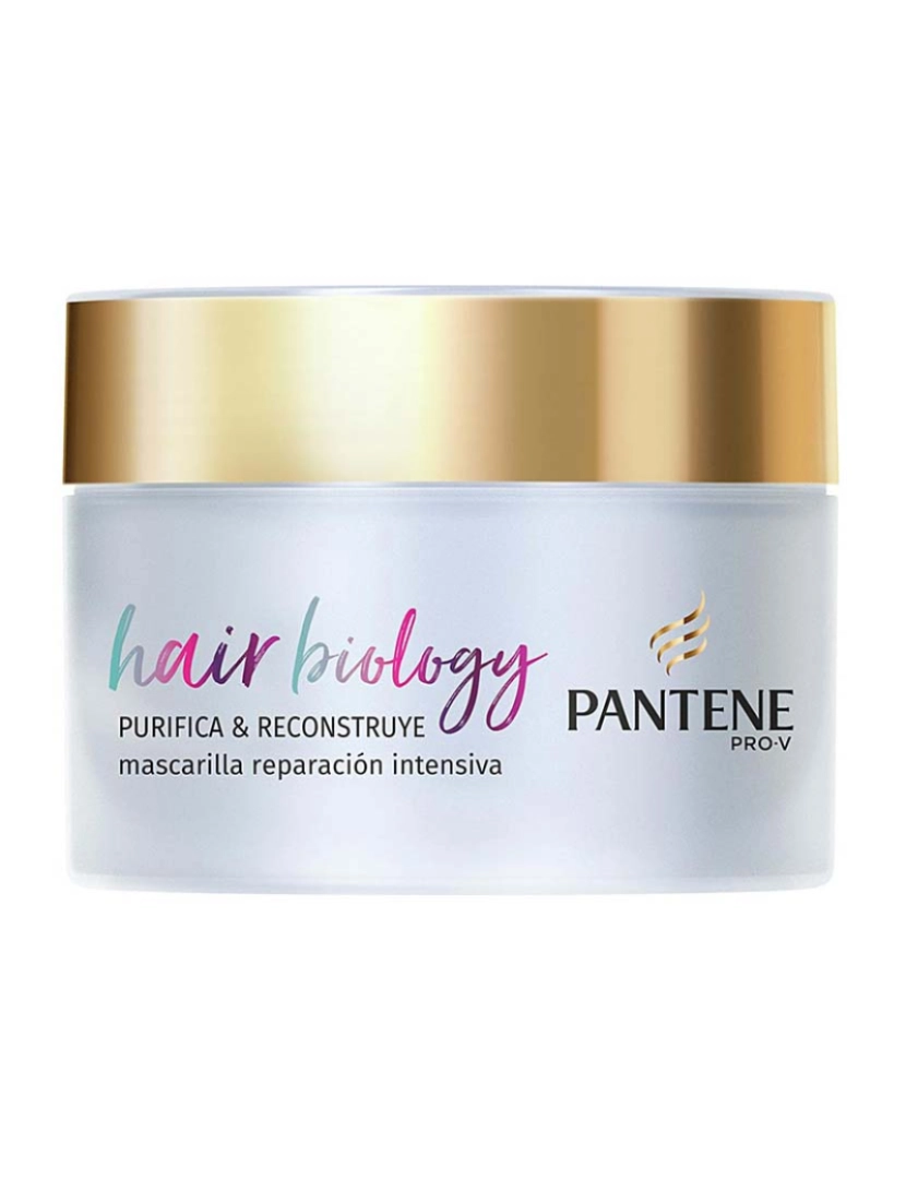 Pantene - Máscara Hair Biology Purifica & Repara 160Ml