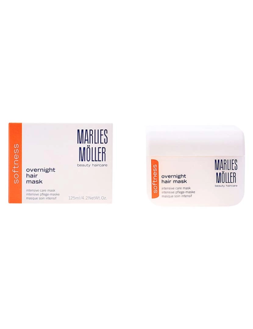 Marlies Möller - Máscara Softness Overnight Care Hair 125 Ml
