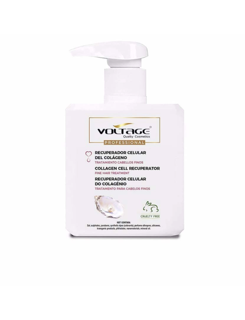 Voltage Cosmetics - Tratamento Recuperador Celular de Colagénio 500Ml