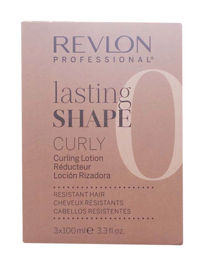 Revlon - Creme Cabelo Curly Resistente Lasting Shape 100Ml