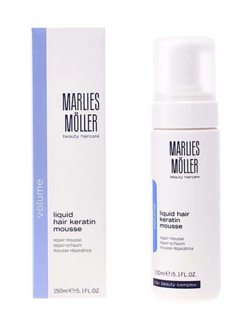 Marlies Möller - Volume Liquid Hair Keratin Mousse 150 Ml