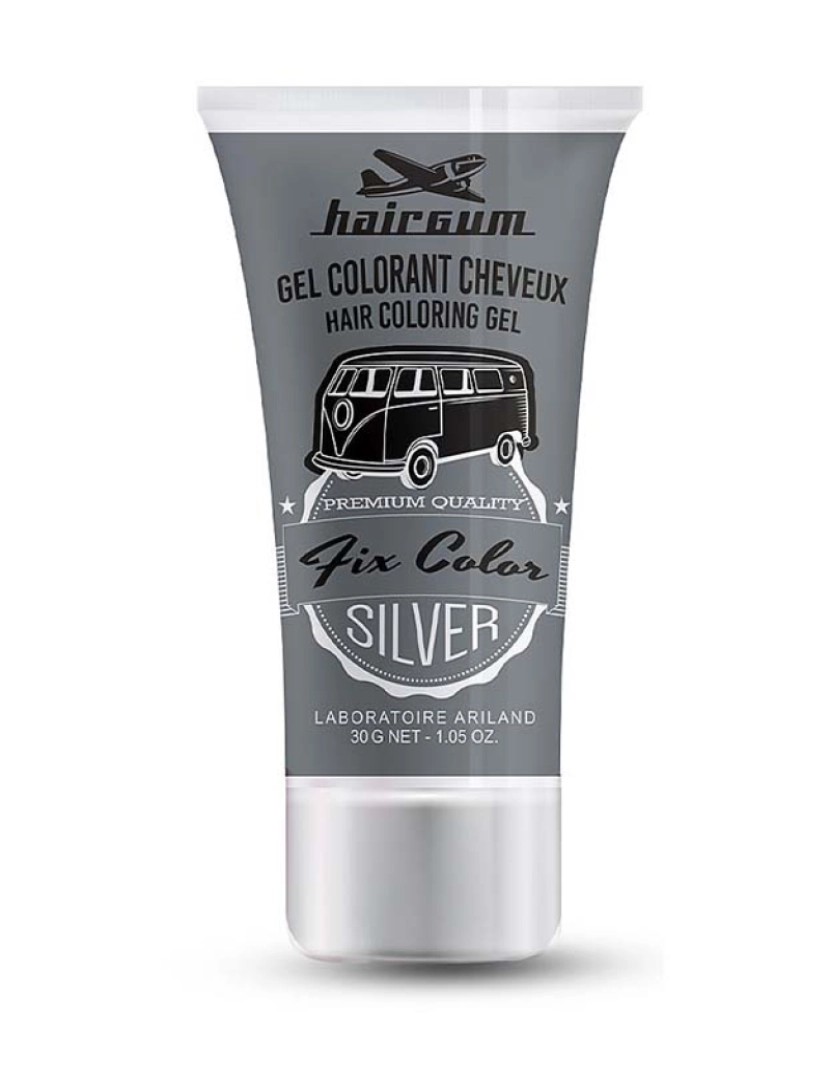 Hairgun - Fix Color Gel Colorant #Silver