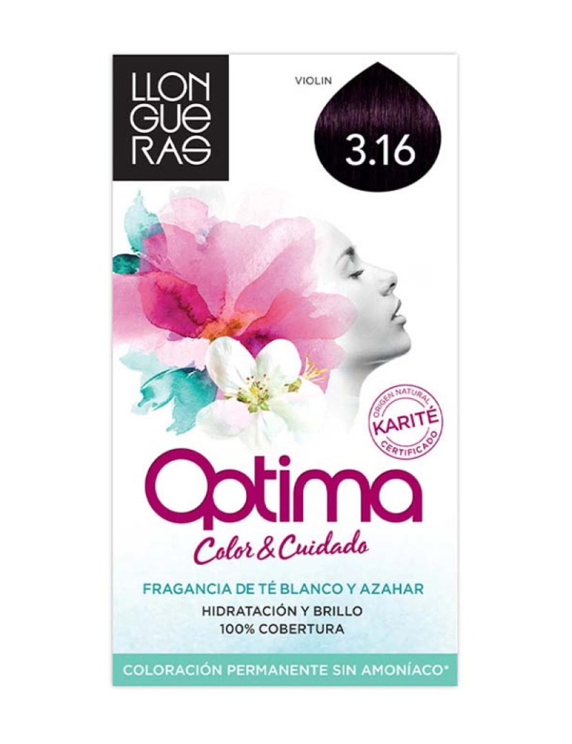 Llongueras - Optima Hair Colour #3.16-Violin