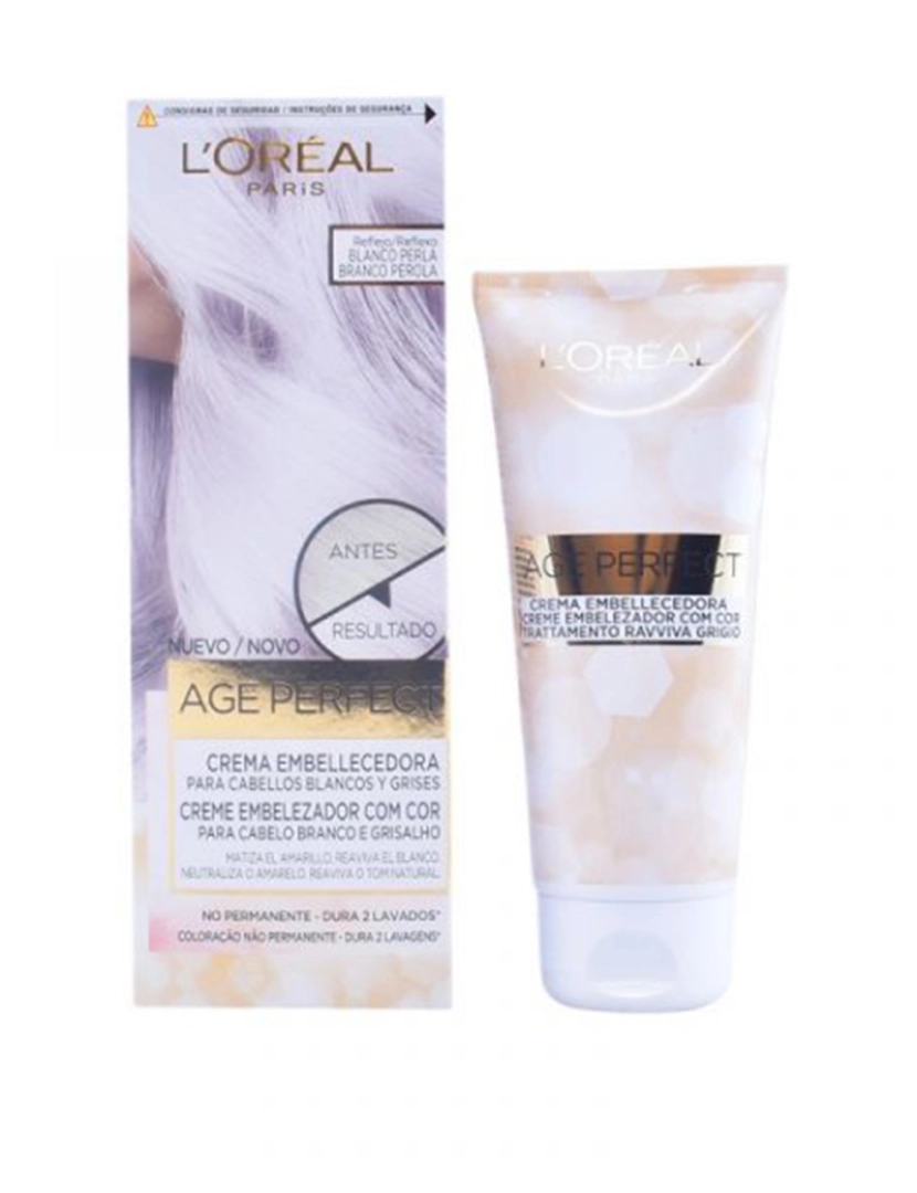 L'Oréal - Age Perfect Crema Embellecedora Com Color #01-Blanco Perla