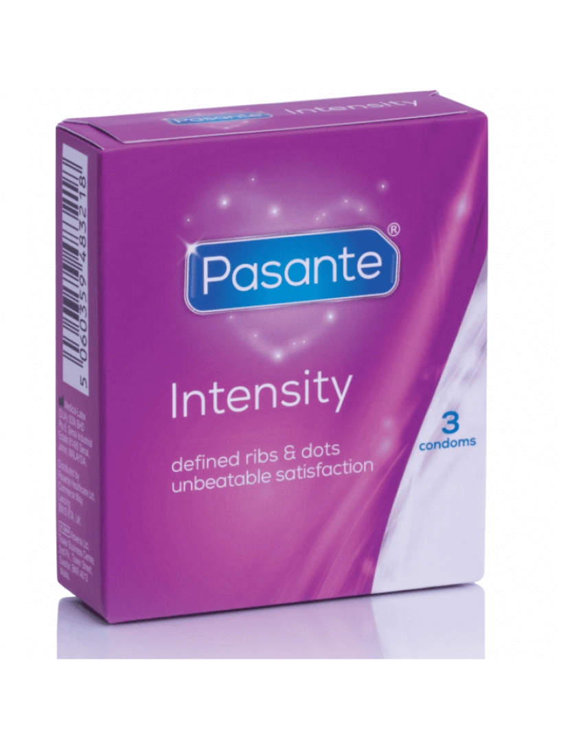 BB - Preservativos Pasante Intensity 19 cm 54 mm (3 pcs)