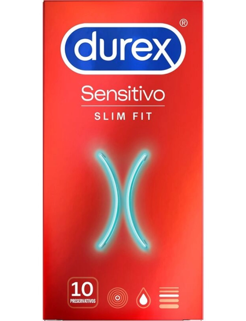 BB - Preservativos Sensação Suave Durex Slim Fit (10 uds)