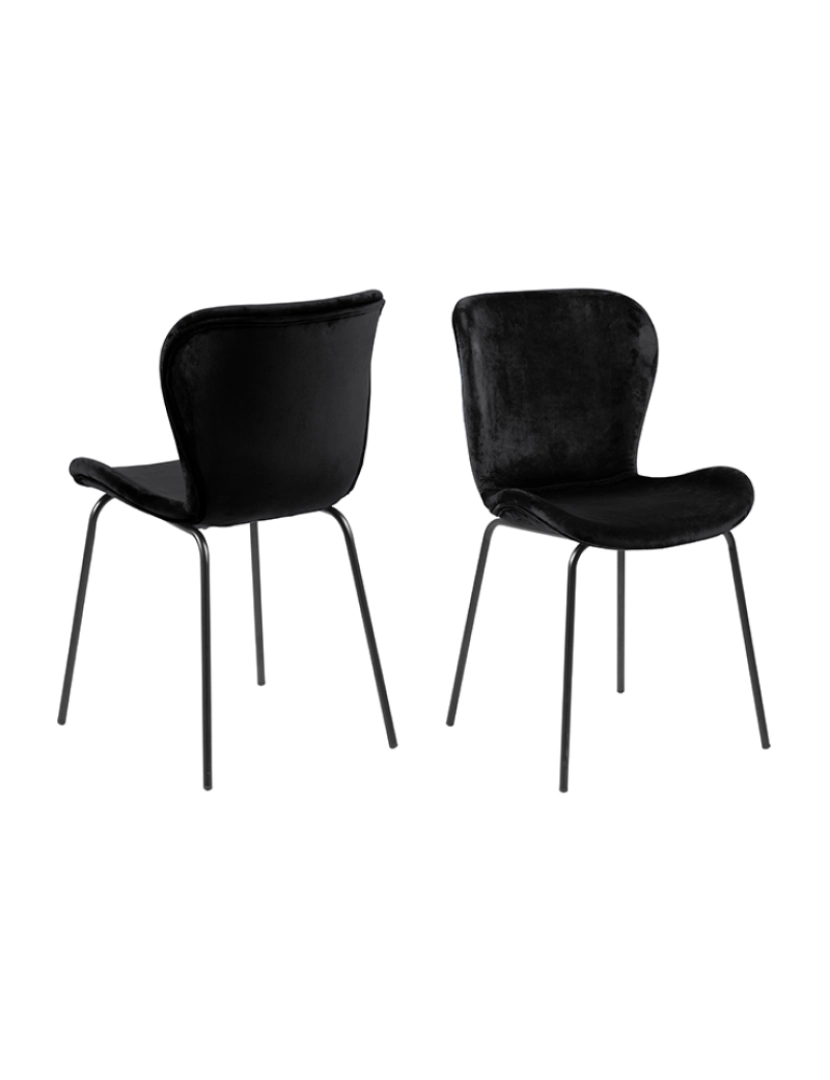 Actona Company - Cadeira Batilda -A1 preto