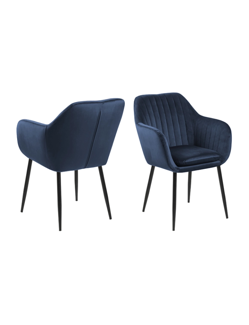 Actona Company - Cadeira Emilia azul