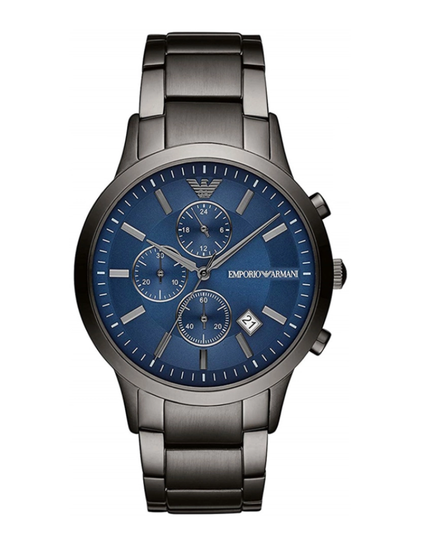 Armani - Relógio Emporio Armani Cinza e azul 