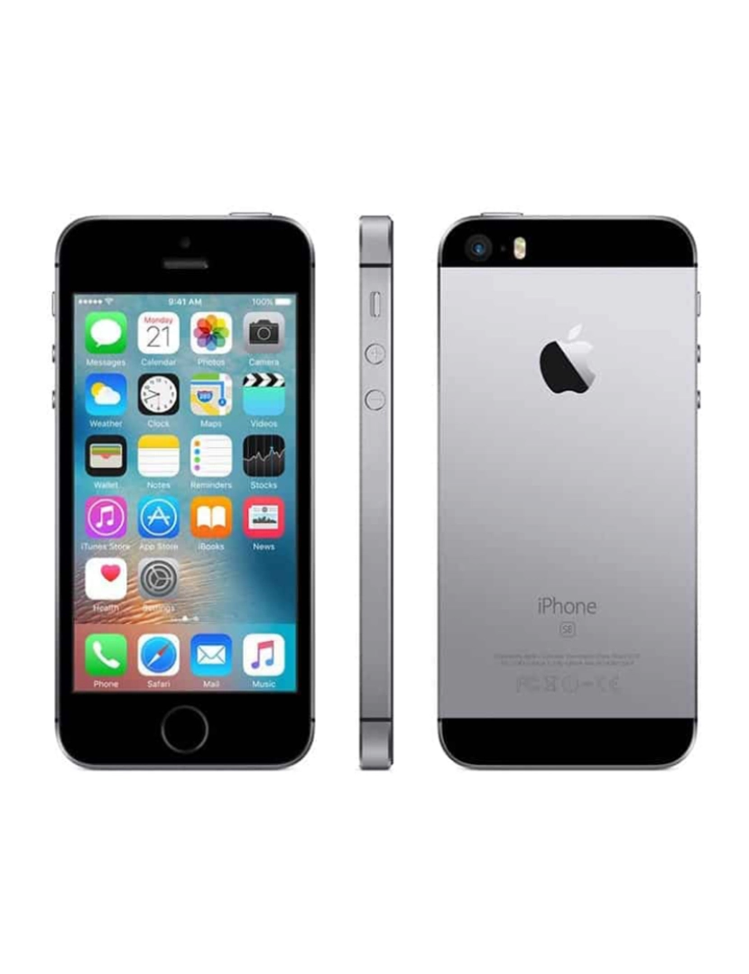 Apple - Apple iPhone SE 64GB Grey