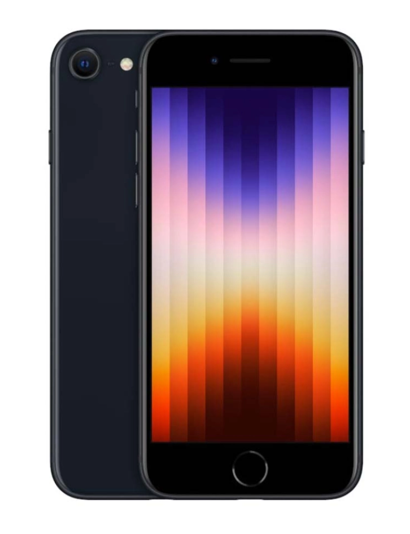Apple - Apple iPhone SE (2022) 64GB Black