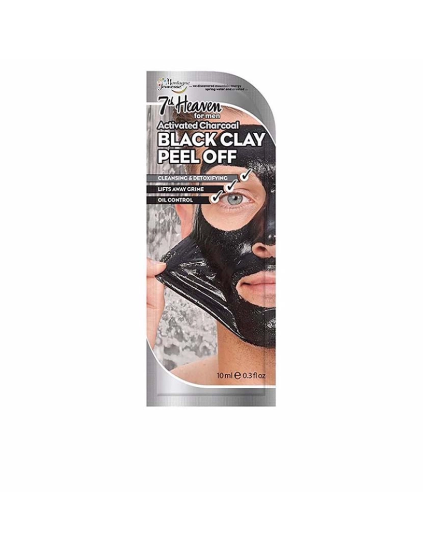 7th Heaven - Máscara Peel-Off Black Clay 10 ml               