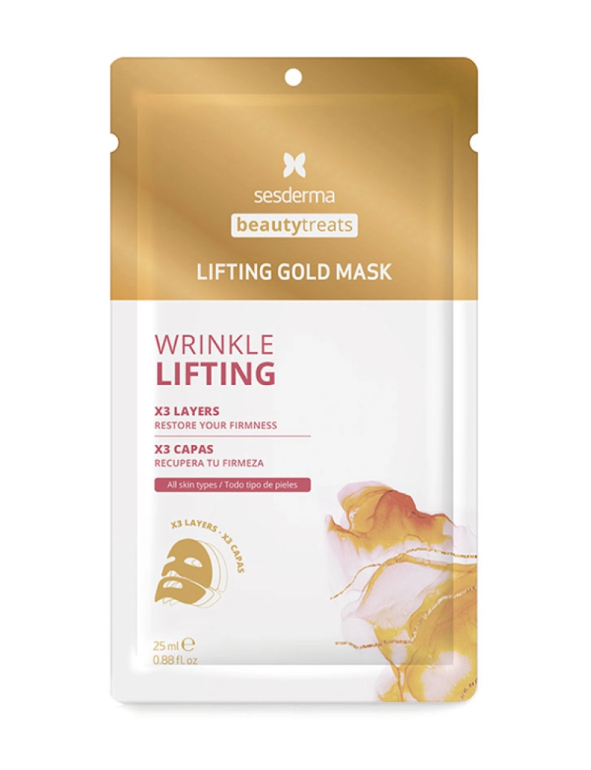 foto 1 de Sesderma Máscara Facial Firmeza Lifting Gold Máscara Beauty Treats 25ml 