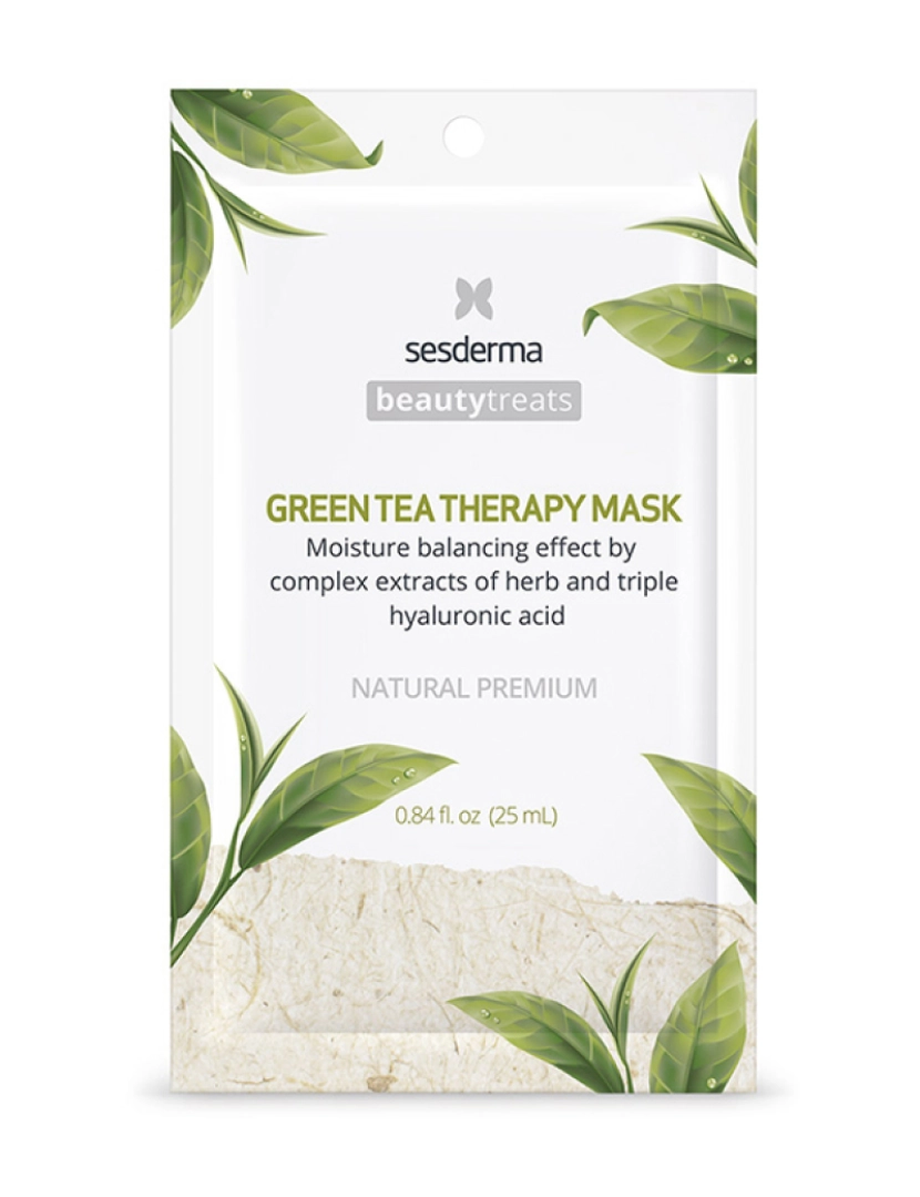 Sesderma - Máscara Facial Hidratante Green Tea Therapy Máscara Beauty Treats 25ml 