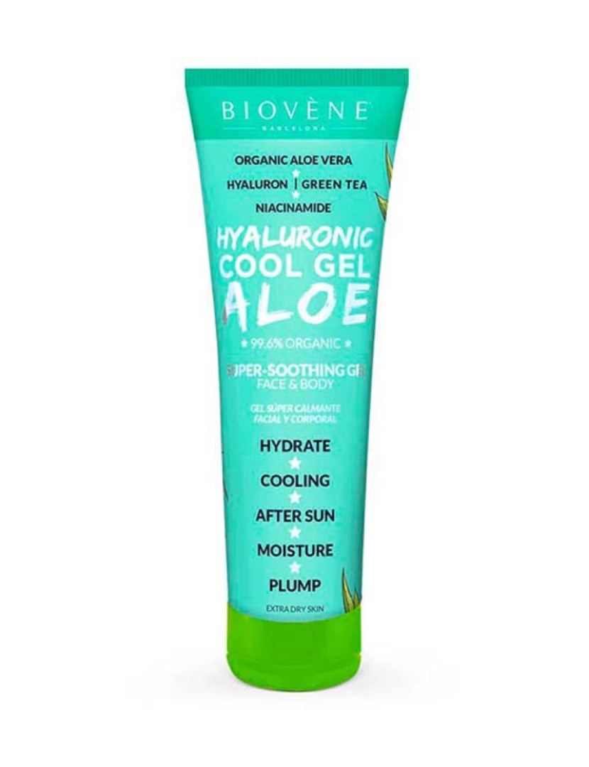 Biovenè - Gel Rosto e Corpo Hyaluronic Cool Gel Aloe Super-Soothing 200 Ml