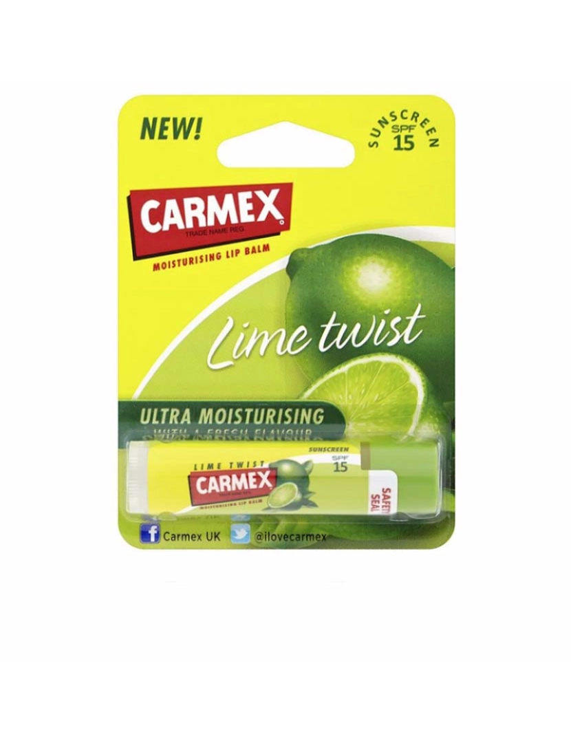 Carmex - Carmex Lima Twist Stick 4.25Gr
