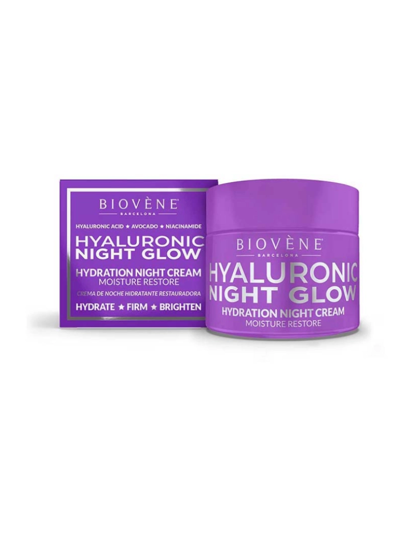 Biovenè - Creme de Noite Hyaluronic Night Glow Hydration Restore 50 Ml